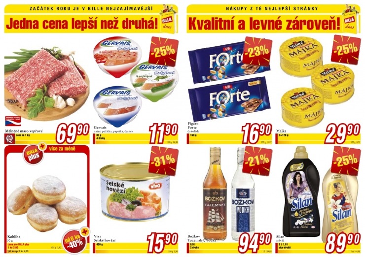 leták Billa akční leták strana 1 leták Billa akční leták strana 1