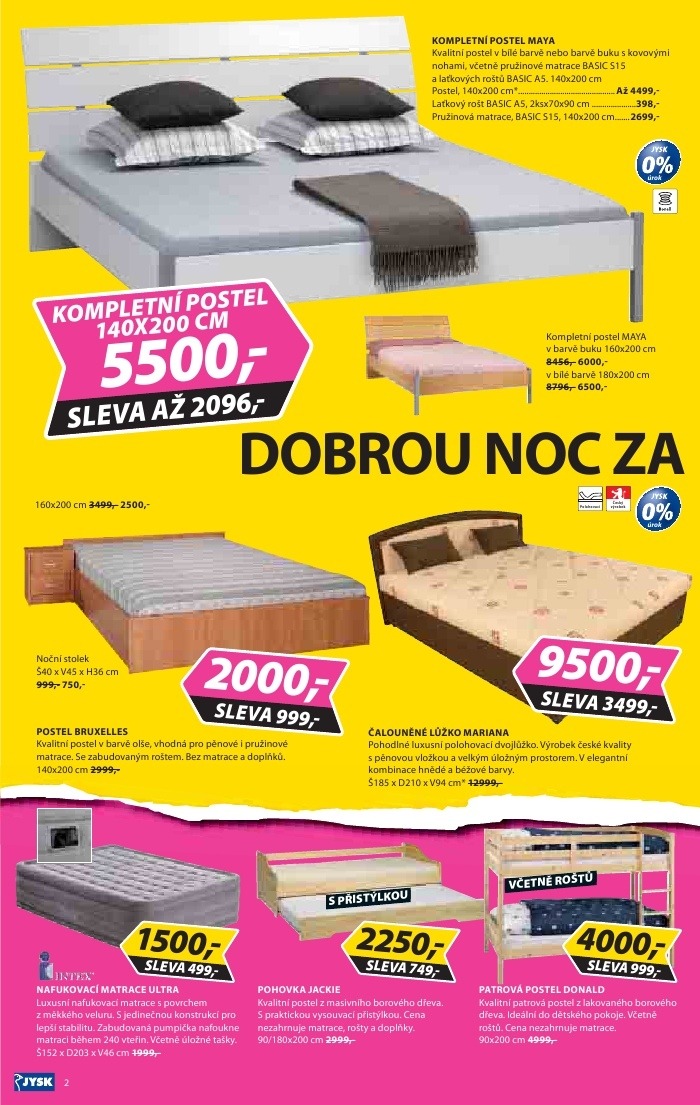 leták Jysk aktuální leták strana 1 leták Jysk aktuální leták strana 1