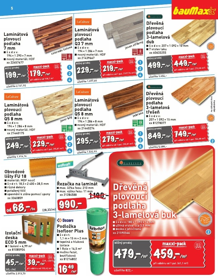 leták Baumax leták strana 1 leták Baumax leták strana 1