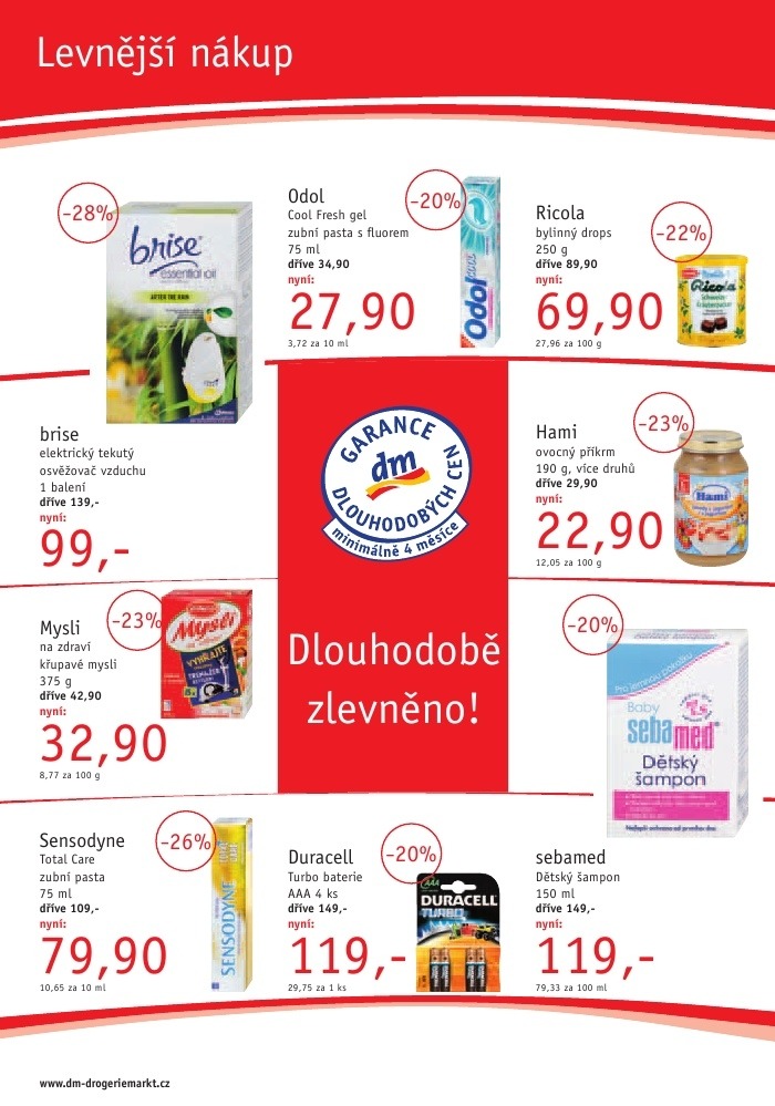 leták Dm drogerie akční leták strana 1 leták Dm drogerie akční leták strana 1