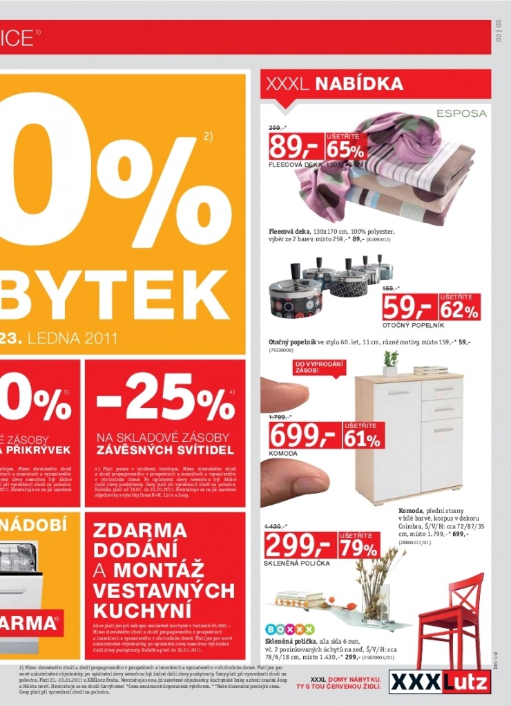 leták XXXLutz akční leták strana 1 leták XXXLutz akční leták strana 1
