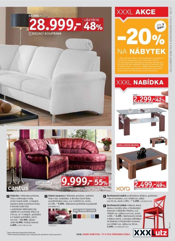 let�k XXXLutz ak�n� let�k strana 1