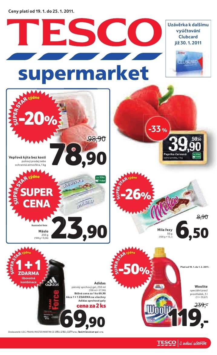 leták Tesco akční leták strana 1 leták Tesco akční leták strana 1