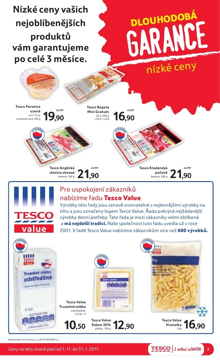 leták Tesco akční leták strana 1 leták Tesco akční leták strana 1