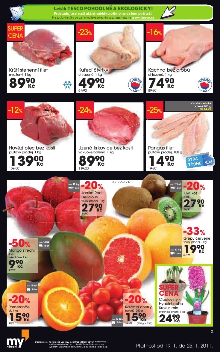 leták Tesco aktuální leták strana 1 leták Tesco aktuální leták strana 1