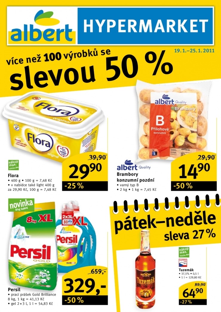 leták Albert Hypermarket leták strana 1 leták Albert Hypermarket leták strana 1