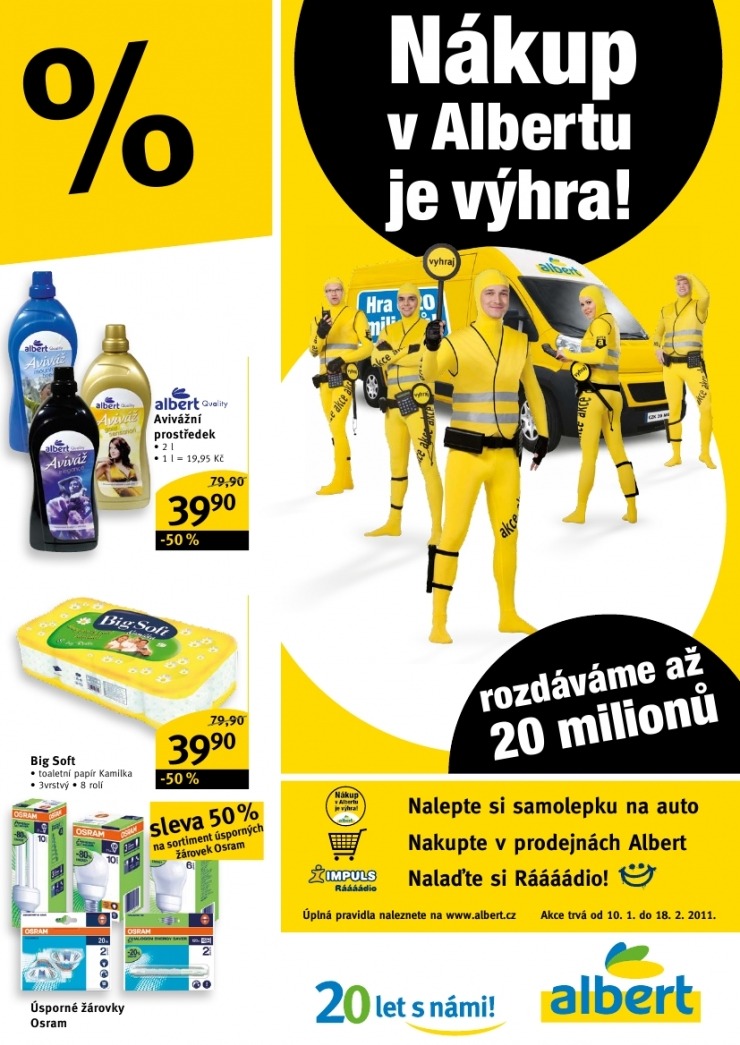 leták Albert Hypermarket leták strana 1 leták Albert Hypermarket leták strana 1