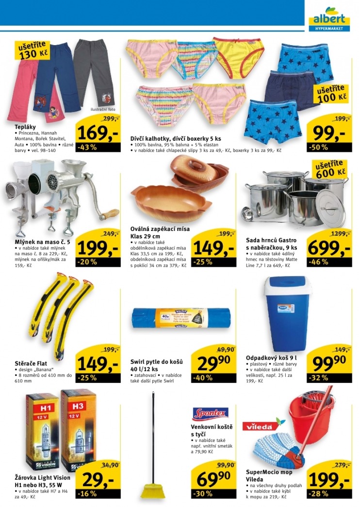 leták Albert Hypermarket leták strana 1 leták Albert Hypermarket leták strana 1