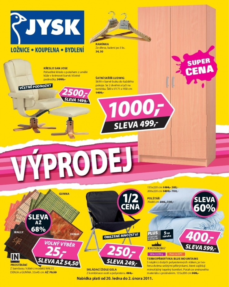 leták Jysk leták strana 1 leták Jysk leták strana 1