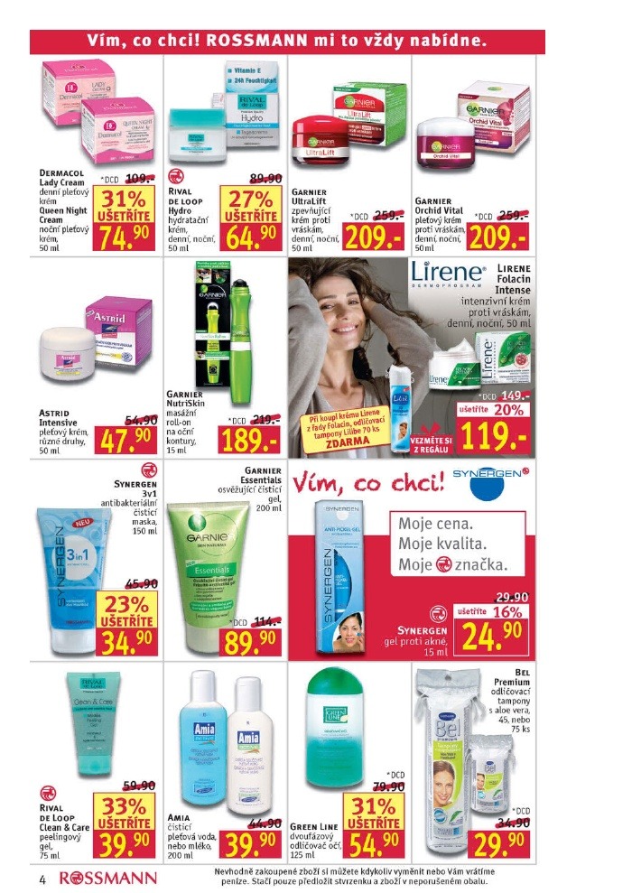 leták Rossmann strana 1 leták Rossmann strana 1