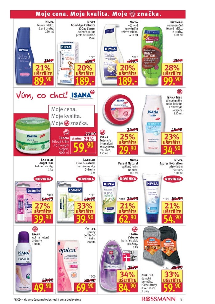 leták Rossmann strana 1 leták Rossmann strana 1