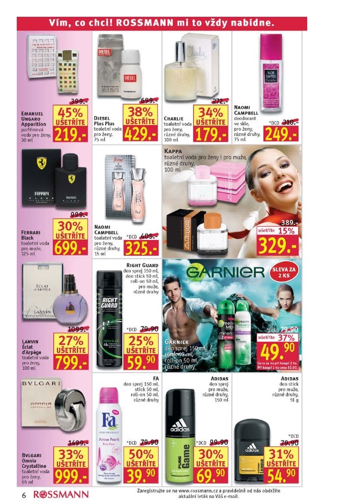 leták Rossmann strana 1 leták Rossmann strana 1