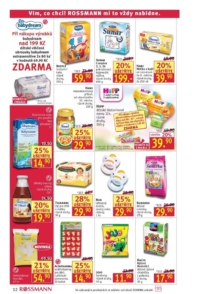 leták Rossmann strana 1 leták Rossmann strana 1