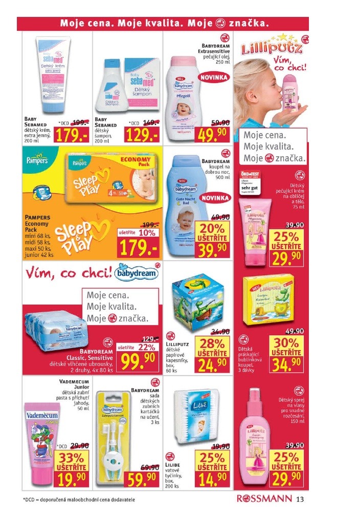 leták Rossmann strana 1 leták Rossmann strana 1