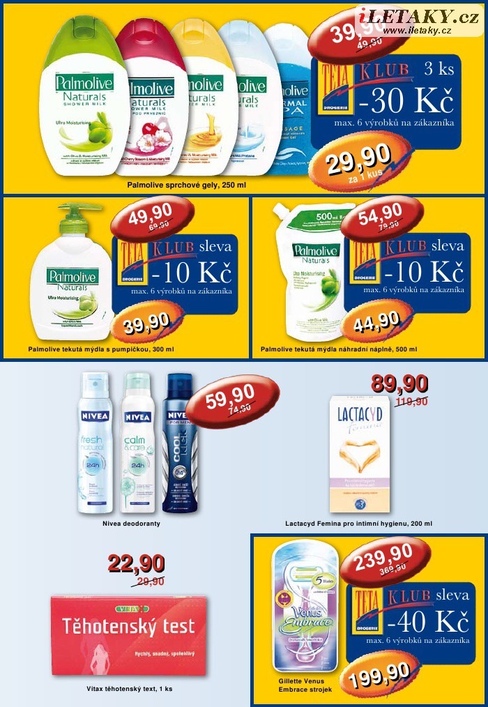leták TETA drogerie strana 1 leták TETA drogerie strana 1