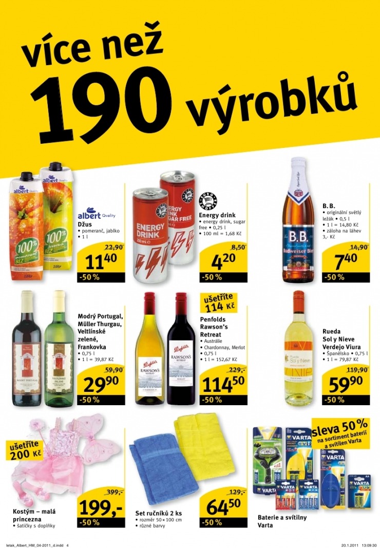 leták Albert Hypermarket leták strana 1 leták Albert Hypermarket leták strana 1