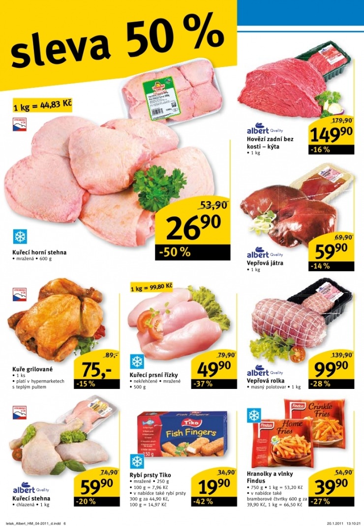 leták Albert Hypermarket leták strana 1 leták Albert Hypermarket leták strana 1