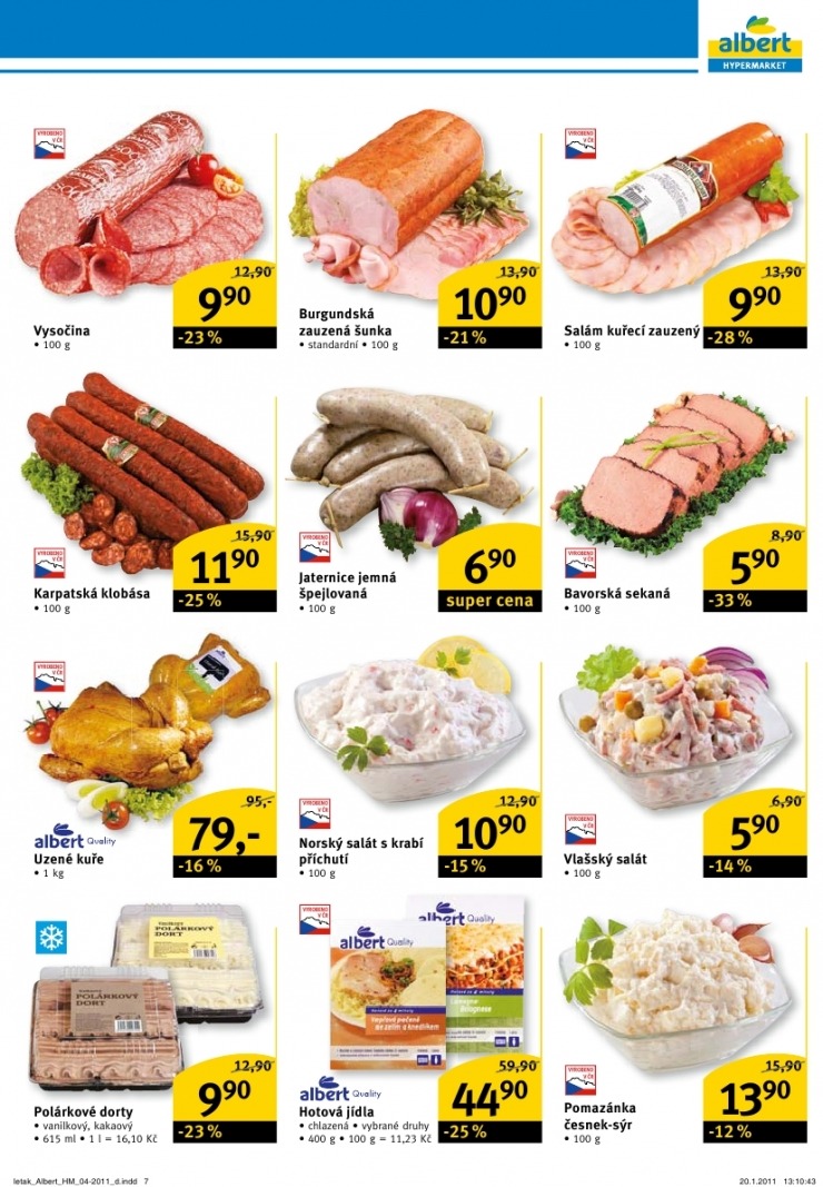 leták Albert Hypermarket leták strana 1 leták Albert Hypermarket leták strana 1