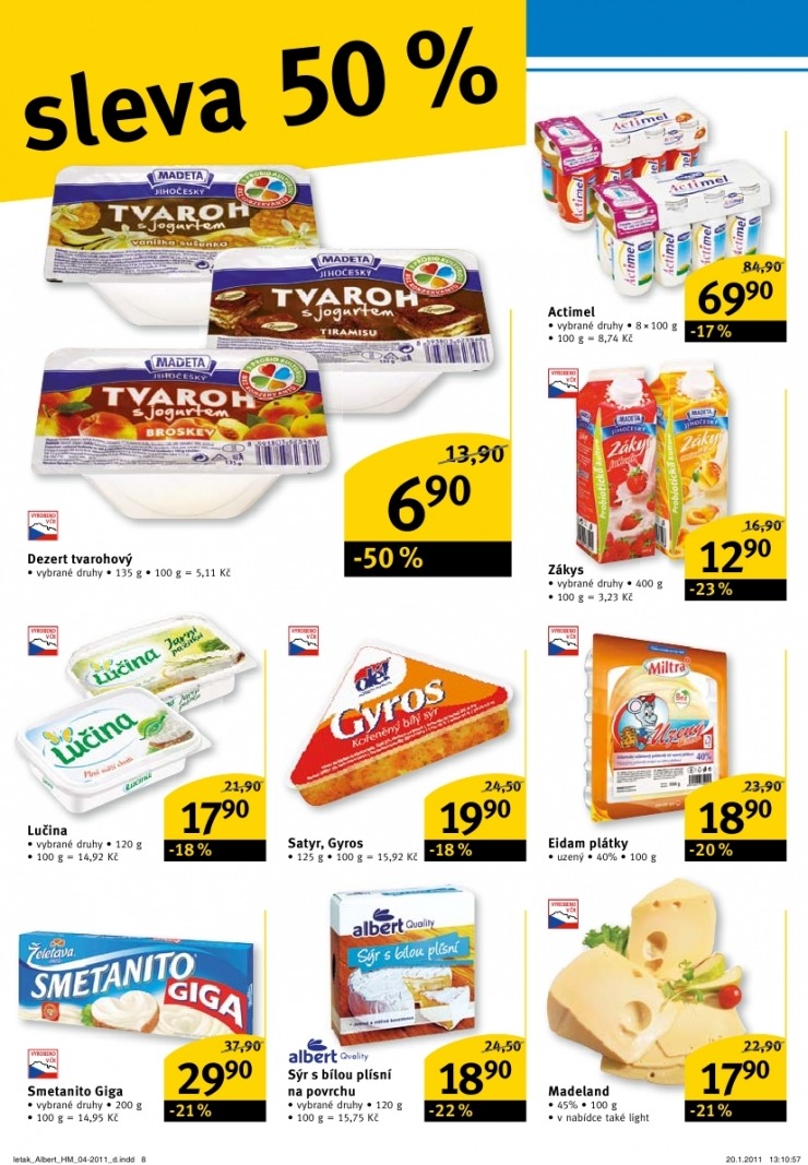 leták Albert Hypermarket leták strana 1 leták Albert Hypermarket leták strana 1
