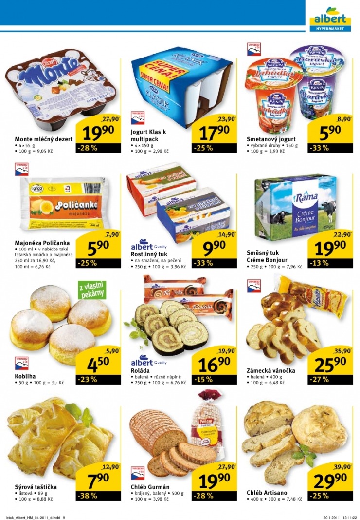 leták Albert Hypermarket leták strana 1 leták Albert Hypermarket leták strana 1