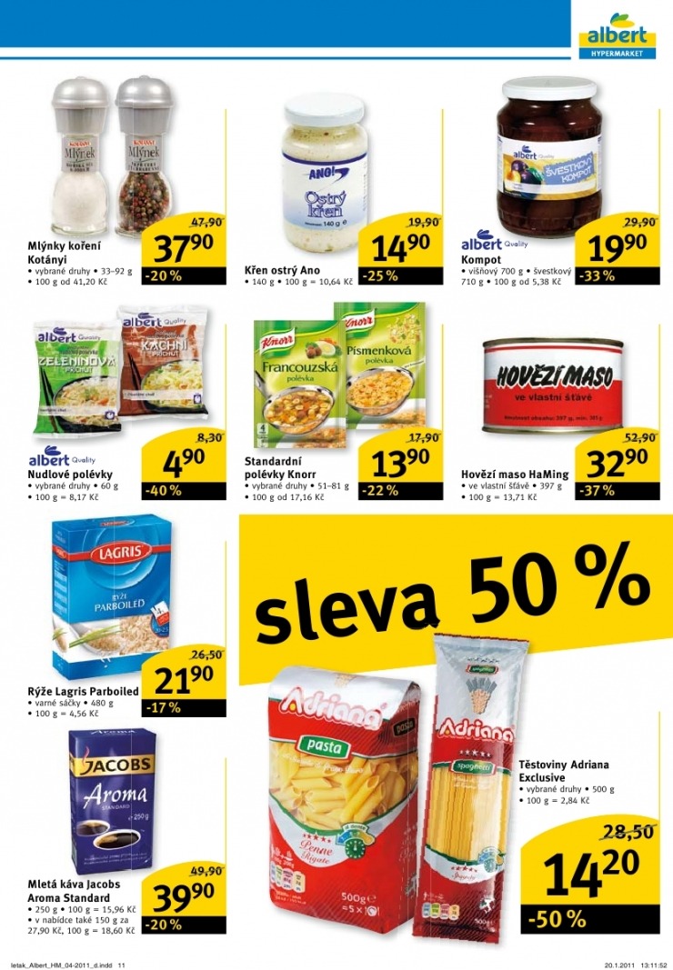 leták Albert Hypermarket leták  strana 1 leták Albert Hypermarket leták strana 1
