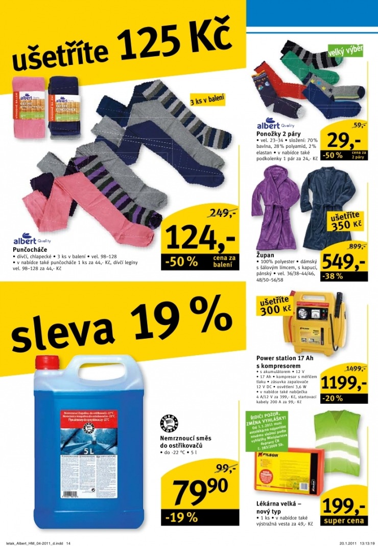 leták Albert Hypermarket leták strana 1 leták Albert Hypermarket leták strana 1