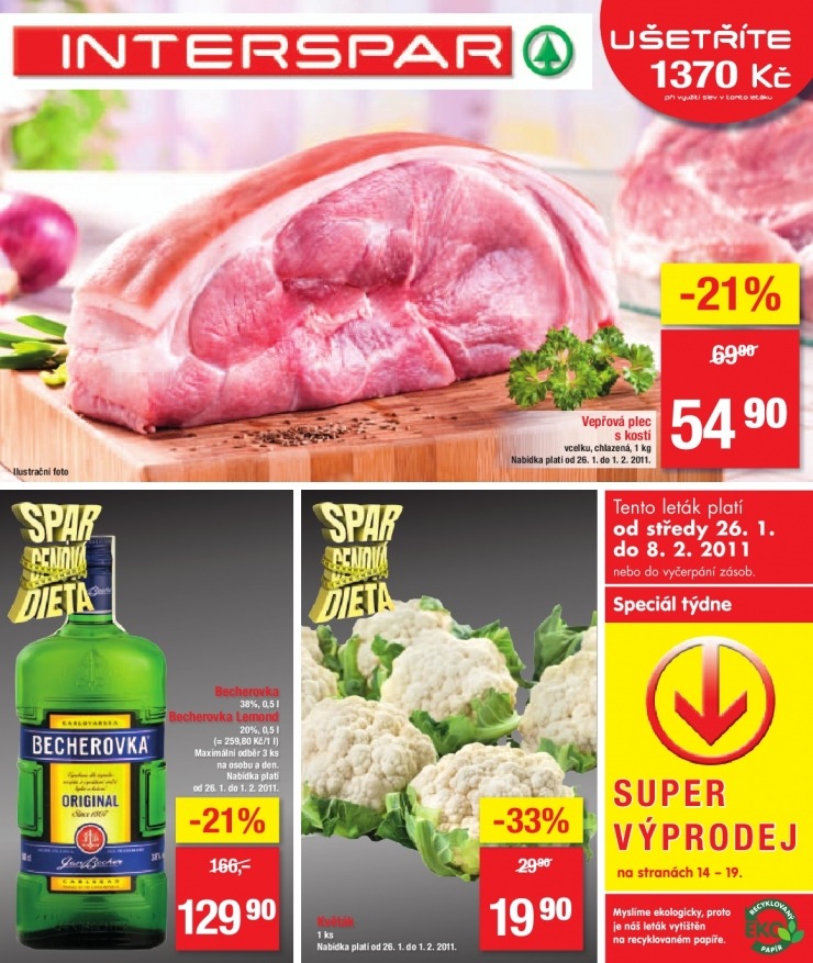 leták Interspar leták strana 1 leták Interspar leták strana 1