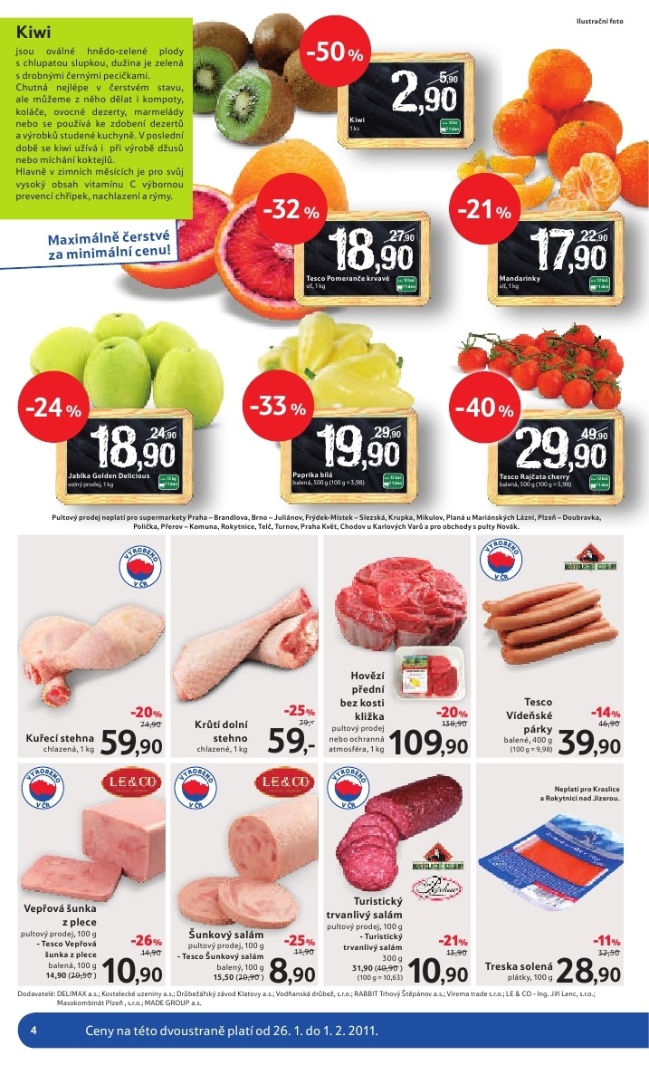 leták Tesco akční leták strana 1 leták Tesco akční leták strana 1