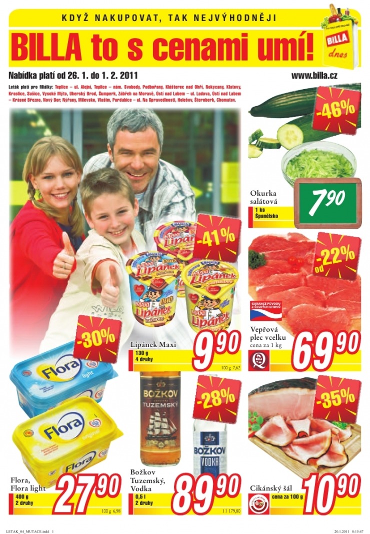 letk Billa aktuln letk strana 1