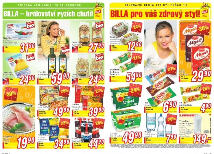 leták Billa aktuální leták strana 1 leták Billa aktuální leták strana 1