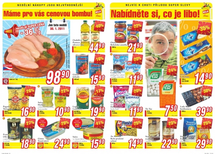 leták Billa aktuální leták strana 1 leták Billa aktuální leták strana 1