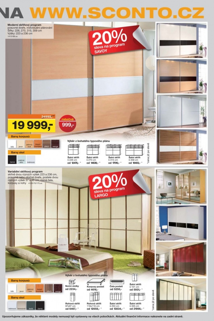 leták Sconto nábytek leták strana 1 leták Sconto nábytek leták strana 1