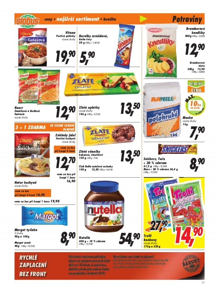 leták Globus leták strana 1 leták Globus leták strana 1