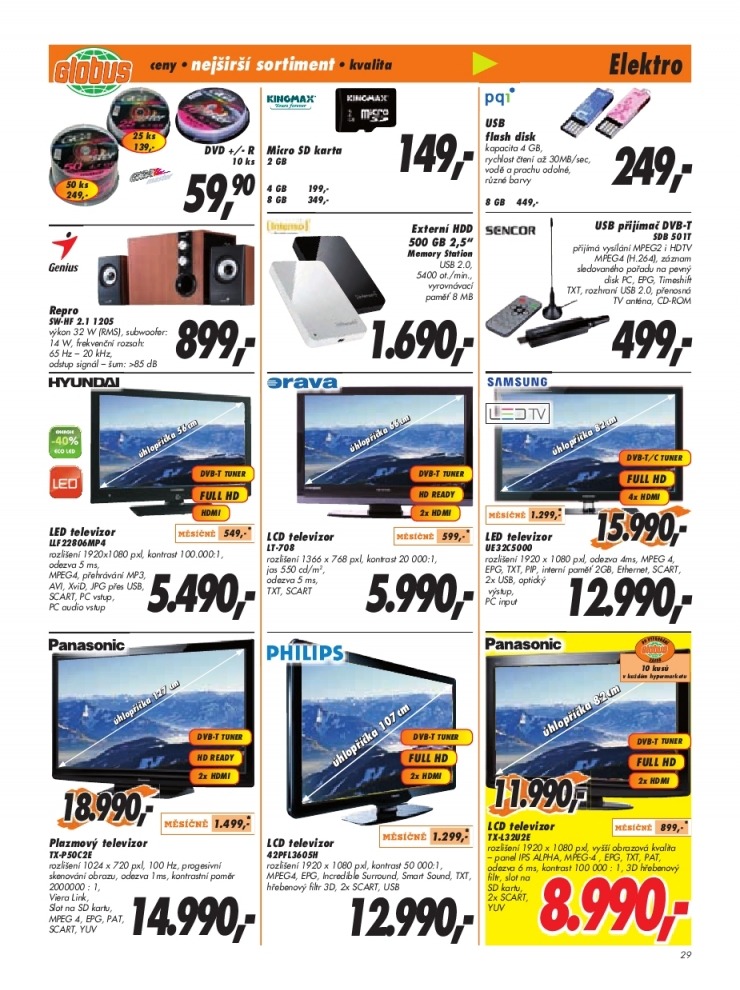 leták Globus leták strana 1 leták Globus leták strana 1