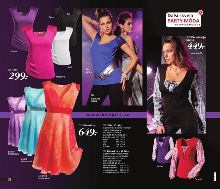 leták Bonprix strana 1 leták Bonprix strana 1
