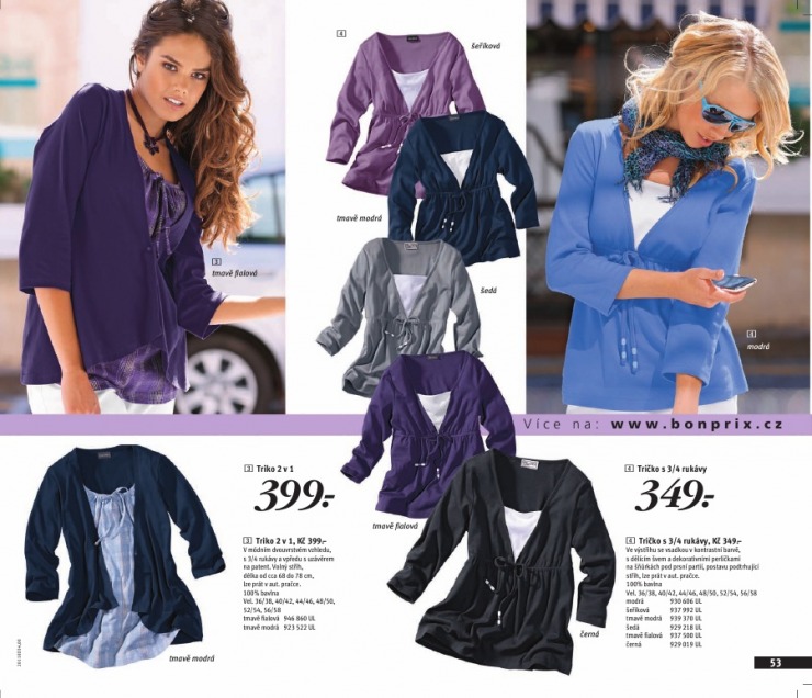 leták Bonprix strana 1 leták Bonprix strana 1