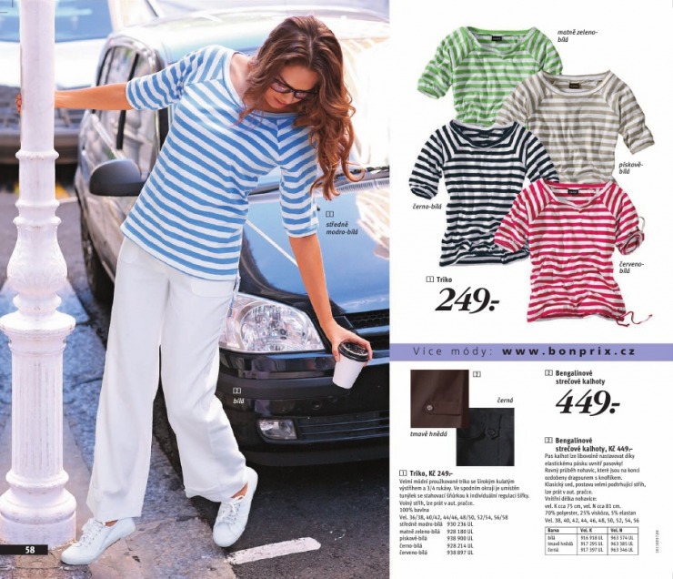 leták Bonprix strana 1 leták Bonprix strana 1