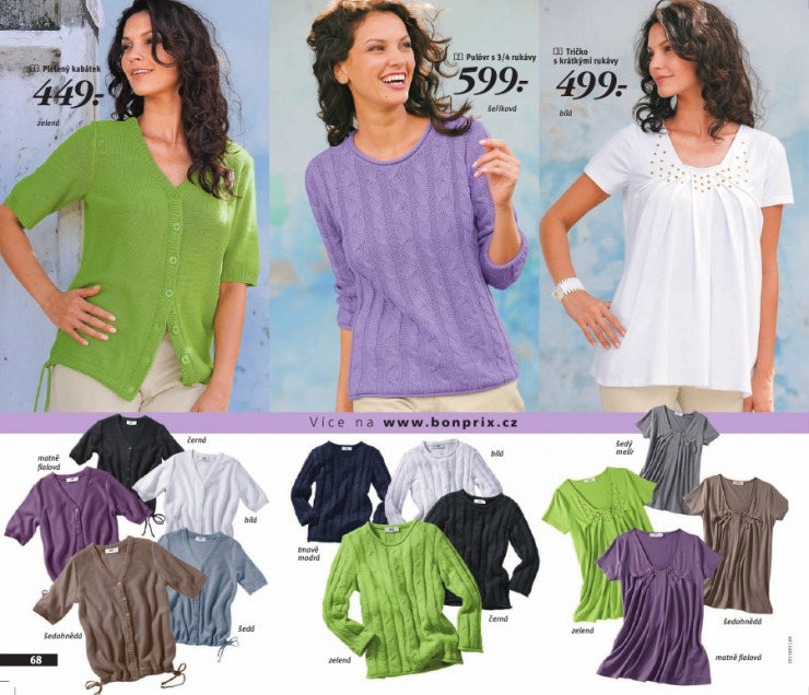 leták Bonprix strana 1 leták Bonprix strana 1
