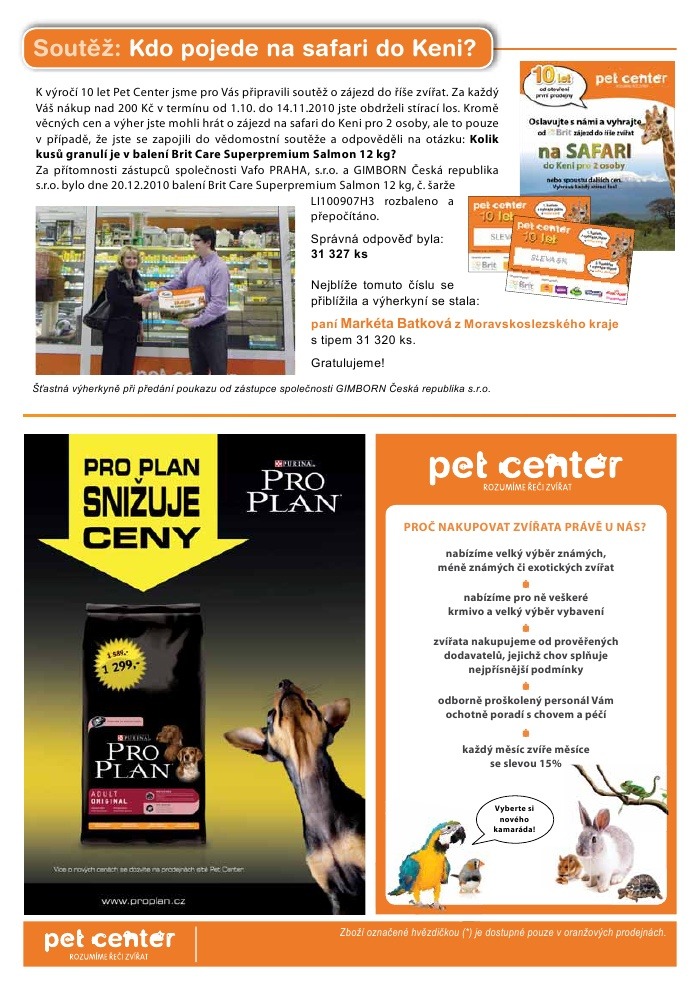 let�k Pet Center strana 1