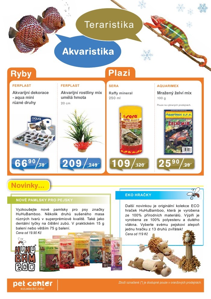 leták Pet Center strana 1 leták Pet Center strana 1