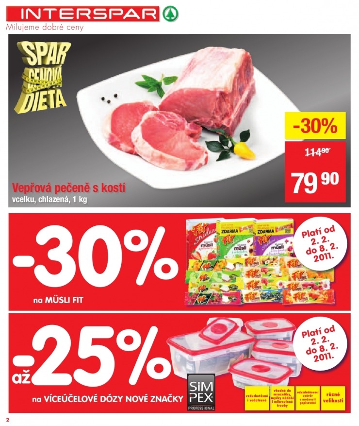 leták Interspar leták strana 1 leták Interspar leták strana 1