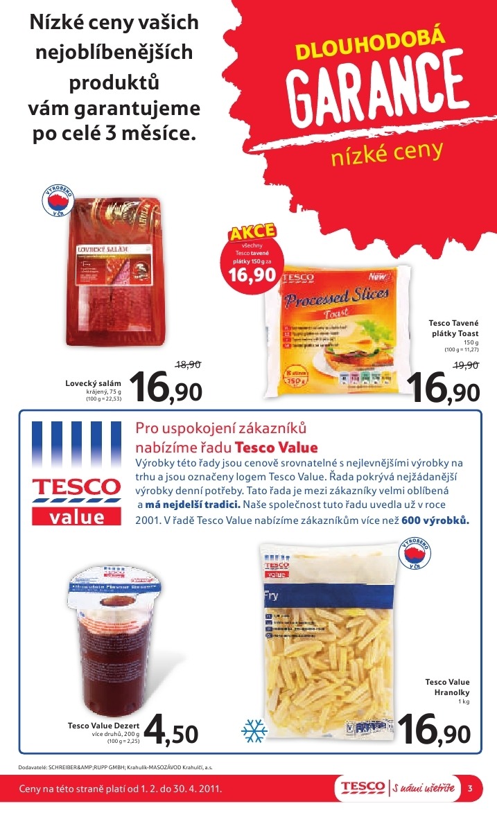 leták Tesco leták strana 1 leták Tesco leták strana 1