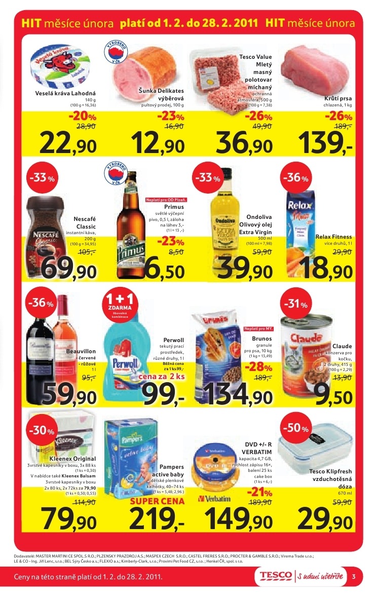 leták Tesco akční leták strana 1 leták Tesco akční leták strana 1