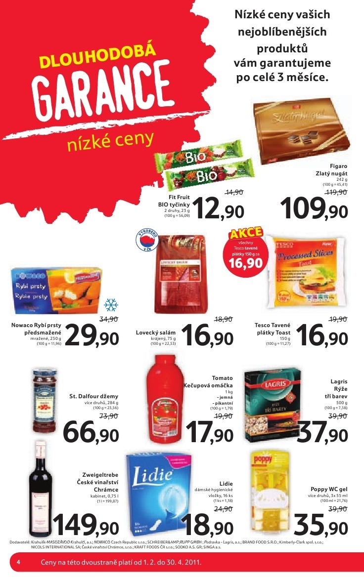 leták Tesco akční leták  strana 1 leták Tesco akční leták strana 1