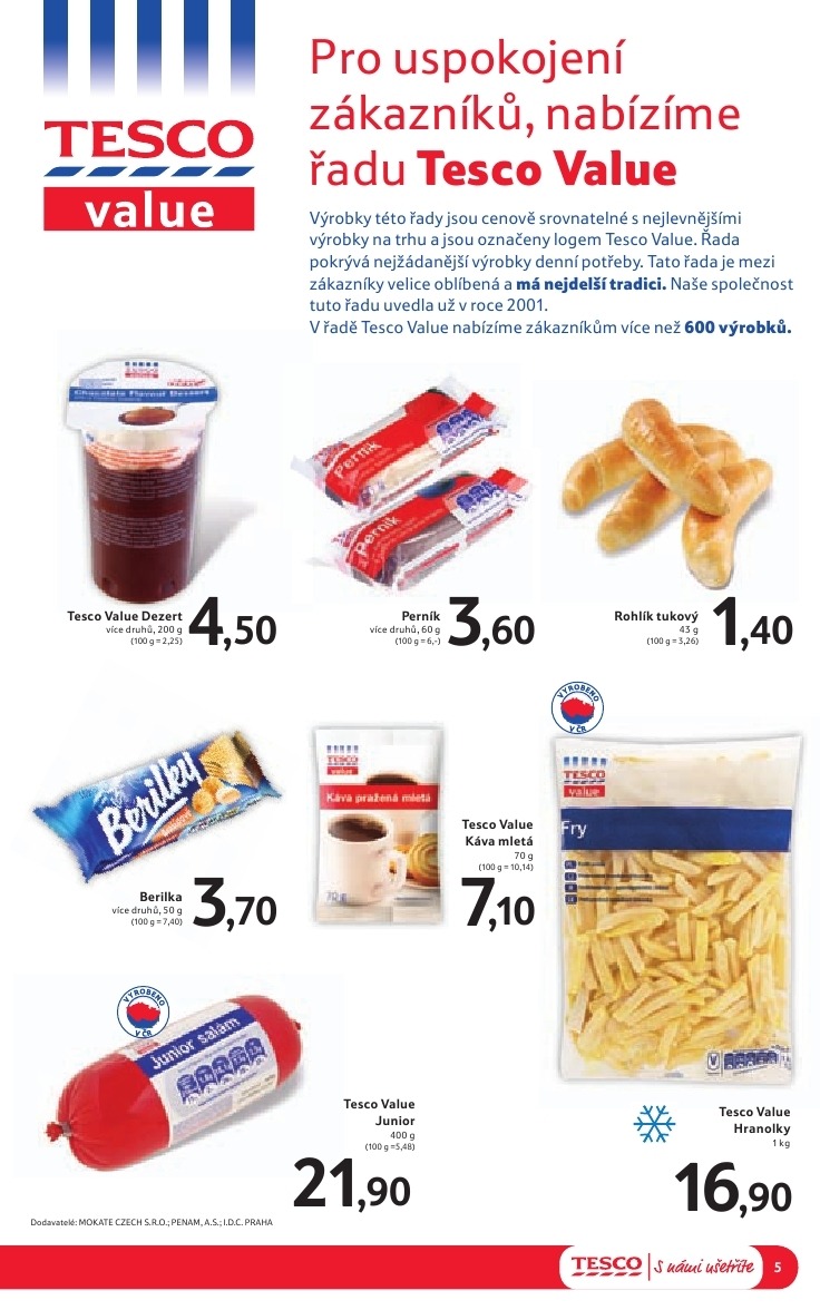 leták Tesco akční leták  strana 1 leták Tesco akční leták strana 1