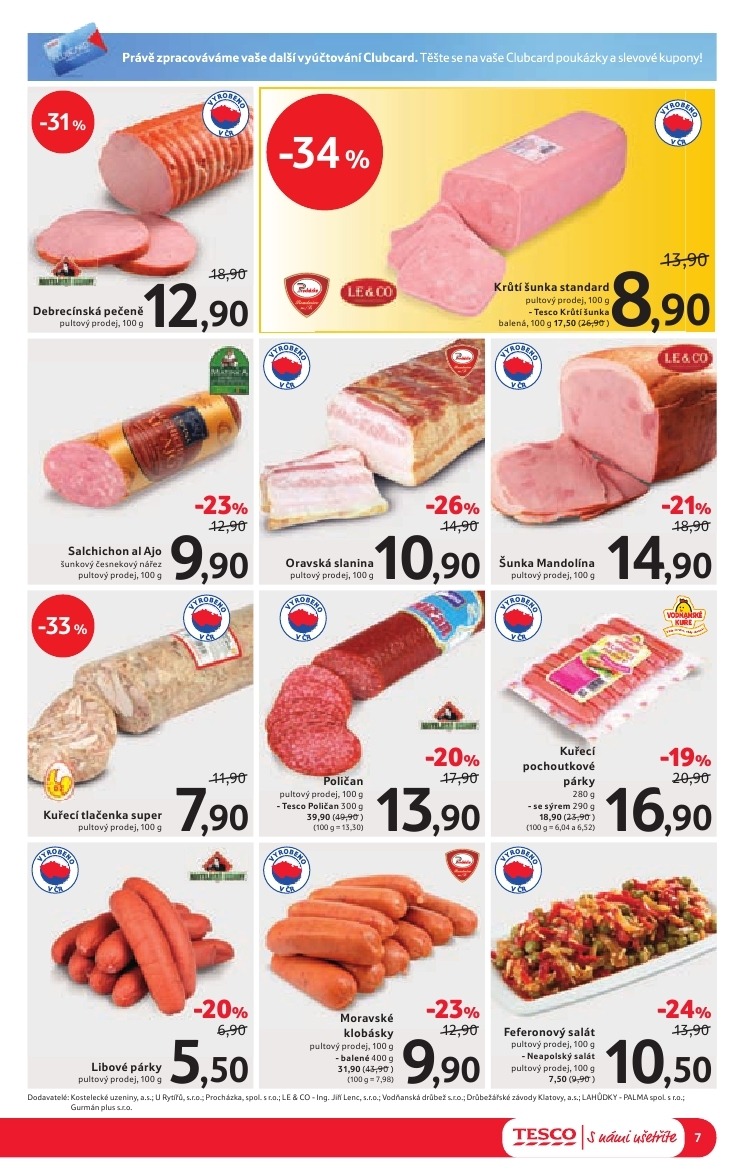 leták Tesco akční leták  strana 1 leták Tesco akční leták strana 1
