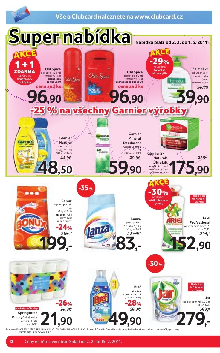 leták Tesco akční leták  strana 1 leták Tesco akční leták strana 1