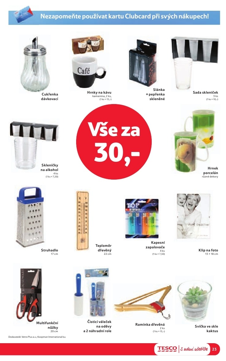 leták Tesco akční leták  strana 1 leták Tesco akční leták strana 1