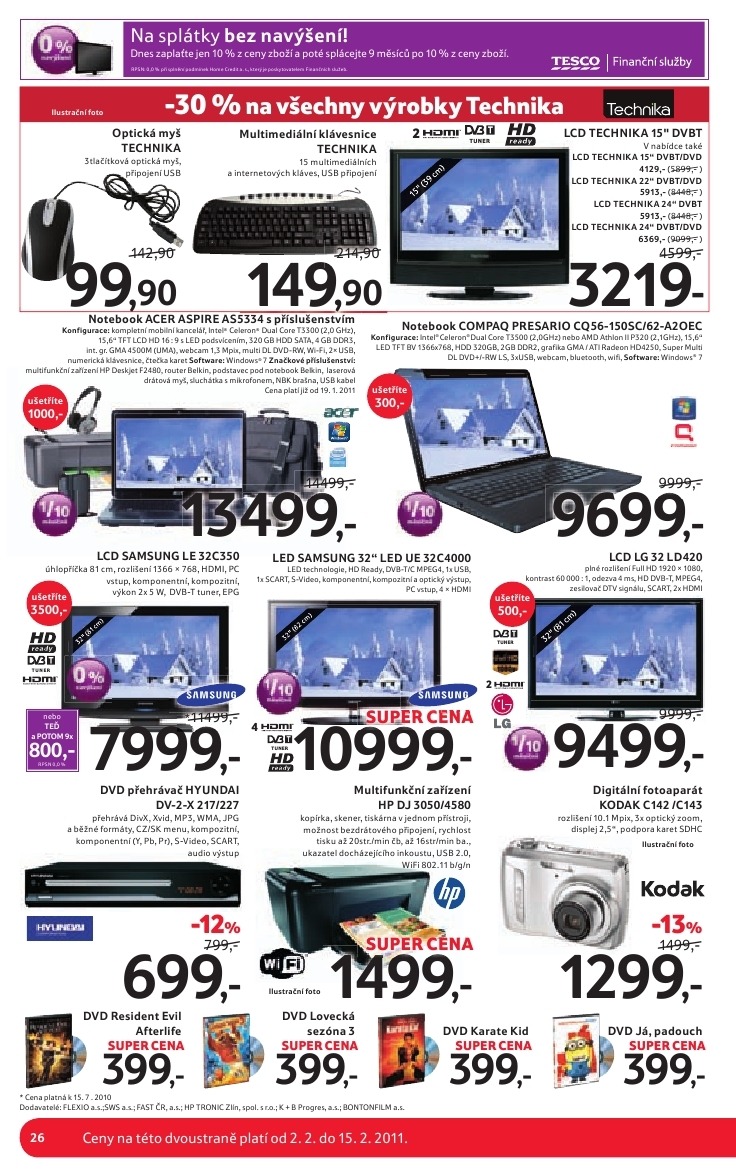 leták Tesco akční leták strana 1 leták Tesco akční leták strana 1