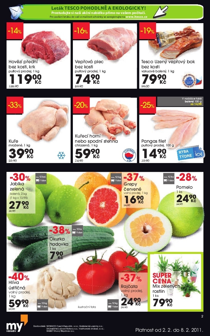 leták Tesco aktuální leták strana 1 leták Tesco aktuální leták strana 1